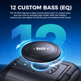 120dB/V5.3 Big Party Boombox Portable Speaker Wireless