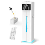 Cool Mist Humidifiers for Bedroom, Ultrasonic 2.4Gal 9L Quiet Top-Fill with Essential Oil Tray