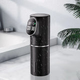 Automatic LED 320ML Liquid Foam Soap Dispenser 5 Adjustable Levels Rechargeable Soap Device Can Wall Mount for Bathroom Kitchen