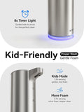 Automatic Foaming Soap Dispenser Touchless, 0.2s Fast Sensor, USB-C Rechargeable