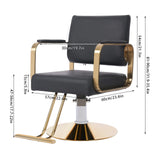 Hydraulic Barber Chair Adjustable Salon Beauty Spa Hair Styling Salon Chair  Capacity