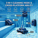 Automatic Robotic Pool Vacuum Cleaner for Inground & Above Ground Pools