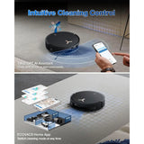 Powerful Robot Vacuum and Mop w/ 18,500Pa Suction, Auto-Lit, Edge Cleaning