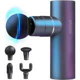 Silent Full-Metal Deep Tissue Massage Gun for Athletes, Portable for Travel
