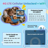 10 Inch Kids Tablet Android14 4GB RAM + 64GB ROM Tablet WIFI Google Play