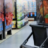 Portable Shopping Cart Multifunctional Collapsible Grocery Cart Removable Basket Personal Shopping Cart