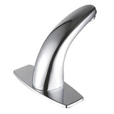 Touchless Bathroom Sink Faucet with Automatic Motion Sensor for 1 Hole Chrome