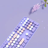 Mofii Sweet Keyboard Mouse Combo Mixed Color 2.4G Wireless Keyboard Mouse Set