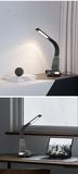 Eye-Care Reading Desk Lamp w/ Soft Night Light 15W Wireless Fast Charging