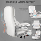 600lbs Heavy Duty Office Chair for Low Back Pain Relief, Ergonomic Lumbar Support Executive Chair