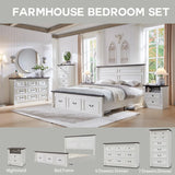 26" Tall 2 Drawer Dresser Nightstand W/ Charging Station For Bedroom