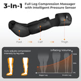 Leg Massager for Circulation and Pain Relief with 2 Heats