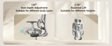 Ergonomic Office Chair, Big and Tall Office Chair