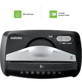 Secure 8-Sheet Cross-Cut Paper & Credit Card Shredder with 3.7-Gallon Bin