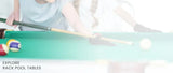 Crux 55-inch Folding Billiard/Pool Table-Portable and Space-Saving Entertainment!