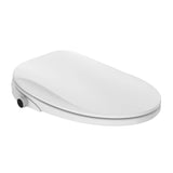 Smart Bidet Toilet Seat with Remote and Lighted,for Elongated Toilets,Soft Close and Instant Heated,