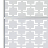 1.9m/ 6.2ft Privacy Screen Outdoor Decorative Panels Planter Wall Metal Fence Panels Modern Privacy Screen