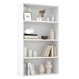 JHK 3-4 Tier Wooden Shelf Bookcase Tall Floor Standing Open Bookshelf f