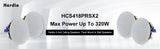 Herdio 320 Watts 2 Way Flush Mount Ceiling Speakers 4 Inches Perfect For Bathroom Kitchen
