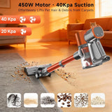 Stick Cordless Lightweight Handheld Vacuum with Self Standing
