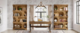 Modern Asymmetrical Bookshelf,Freestanding Display Shelf with Classic Shape