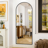 26" x 71" Aluminum Alloy Frame Full Body Mirror for Bedroom, Living Room