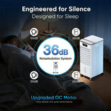 3in1 Evaporative Air Cooler 4 Modes 3 Speeds 2 Gallon Water Tank Remote