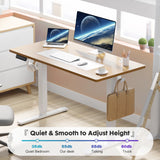 JHK Electric Standing Desk Height Adjustable 40x24 Inch Stand Up Sit Stand