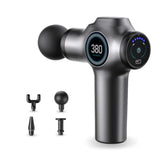 Percussion Massage Gun 6 Speeds 4 Attachments for Full Body Pain Relief