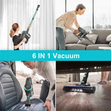 YISORA N300 Cordless 20Kpa Ultra Lightweight Stick Vacuum for Carpet