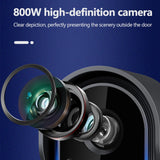 2.4G WiFi HD Doorbell Camera 4.3 Inch IPS Screen Smart Door Bell Waterproof
