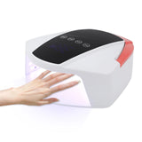 96W ABS Rechargeable Nail Lamp,White Red Black Automatic Sensor UV LED Nail Dryer