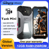 Unihertz 8849 Tank Mini Rugged Smartphone 4.3 Inch Display Android 13 Helio G99 Octa Core 5800mAh 100MP Cameras 16GB 256GB IP68