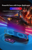 Wireless Bluetooth Subwoofer Bass Surround Sound Bar Speaker System Music Player For Laptop
