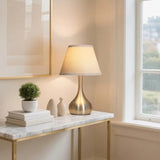 17" Touch Table Lamp for Bedroom Set of 2, 3-Way Dimmable Bedside Lamp for Nightstand
