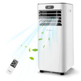 8000 BTU Portable Air Conditioner with Remote Control 3-in-1 w/ Drying