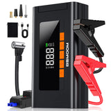 150PSI Air Pump Car Battery Emergency Boosters ,7000A/1500A PEAK Car Jump Starter Power Bank ,Portable Starting Device Car Starter New,Cars with USB Ports And LED Flashlight, Portable Car Jump Starter, Battery Jump Starter, E