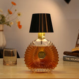 Wireless Bottle Table Lamp 3-color and Stepless Dimming Night Lamp 2000mAh Desk Lamps