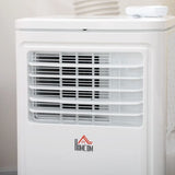 Portable Air Conditioner 8000 BTU AC Unit with Dehumidifier Fan Remote Control 24H Timer for 161Sq Ft Black