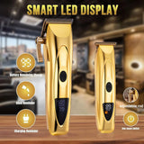Professional Hair Clippers Electric Razor Shavers Men 3 Piece Set Rechargeable Clippers and Trimmers