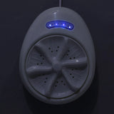 120W Portable Washing Machine Mini Washer Travel Clothes Underwear Washer