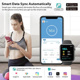 Smart Bathroom Scale for Body Weight Digital Body Fat Scale with LED Column Trend Display BMI Muscle Mass Body