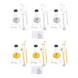 150cm Butterfly LED Floor Lamp 3 Pack, Gold/Silver Wedding Decor,