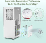 10000 BTU Portable Air Conditioner with Window Vent Kit, 3-in-1,450 Sq.ft.
