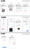 KuWFi 5G Mobile Router AX3000 Dual Band WiFi6 Portable Pocket Router WiFi