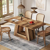 Dining Table for 4 to 6 People,Rectangular Dining Room Table,Dinner Table