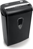 8-Sheet Crosscut Paper Shredder with Wastebasket, Shreds Credit Cards and Staples