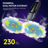 Steam Mops for Floor Cleaning with Rotating Pads, 4 Cleaning Modes