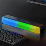 RGB Wireless Speaker Bluetooth Desktop Speaker USB Powered Computer Speaker