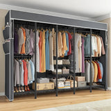 Clothes Rack, Extra Large Clothes Rack with Cover, reestanding Clothing Racks or Hanging Clothes, Heavy
